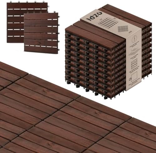 Idzo Interlocking Deck Tiles 9.6 SQFT by Idzo