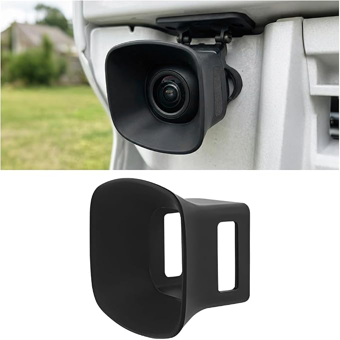 Car Rear View Backup Camera Cover, Silicone Adhesive Vehicle Reversing Cameras by Unknown