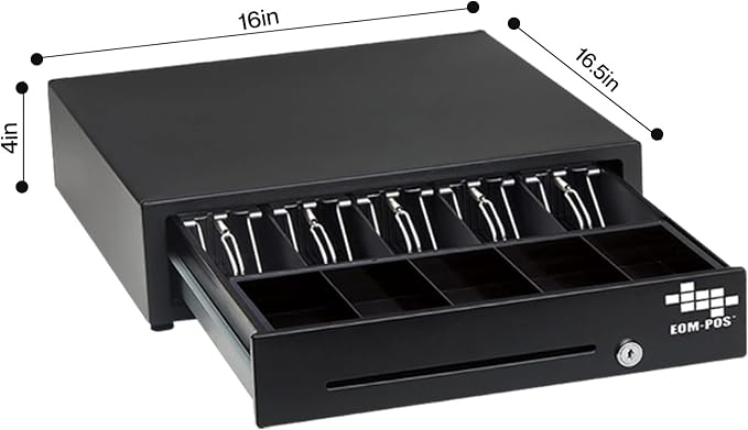Heavy Duty Cash Register Drawer + Thermal Receipt Printer -for Windows Systems - Image 5