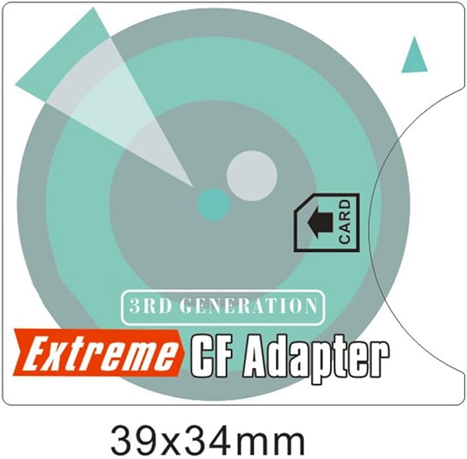 Chenyang SD SDHC SDXC to CF Compact Flash Memory Card Adapter Reader Type I - Image 5