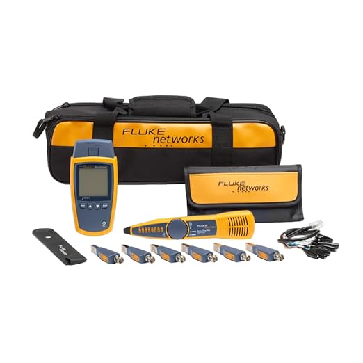 Fluke Networks MS2-KIT MicroScanner2 Copper Cable Verifier Kit, Troubleshoots by FlukeNetworks
