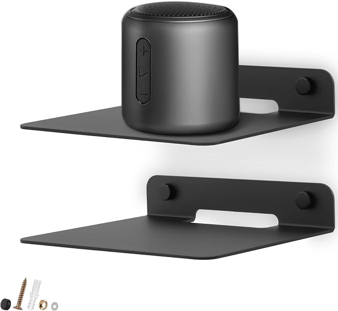 WISDING Small Floating Shelves, Cell Phones, Mesh Router, Toy Display Shelf by Unknown