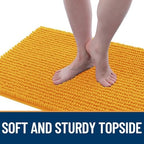 OLANLY Dog Door Mat for Muddy Paws 44x24, Extra Absorbent Chenille Mud Mat - Image 3