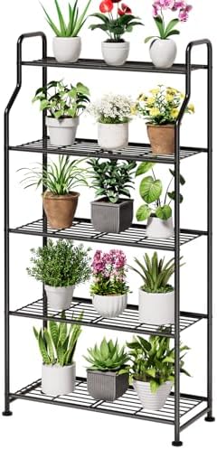 Kitsure Metal Plant Stand Indoor & Outdoor by Kitsure