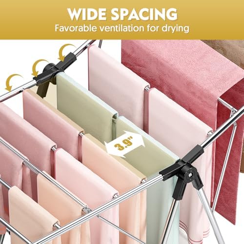 APEXCHASER Clothes Drying Rack, Drying Rack Clothing - Image 6