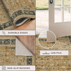Boho Earth 4x6 Large Entryway Rug - Image 5