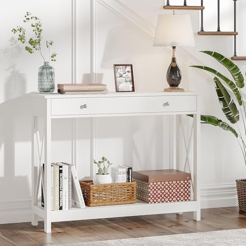 Treocho White Console Table by Treocho
