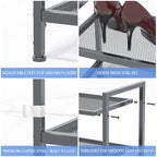 Expandable Shoe Rack for Closet, Shoe Storage - Image 5