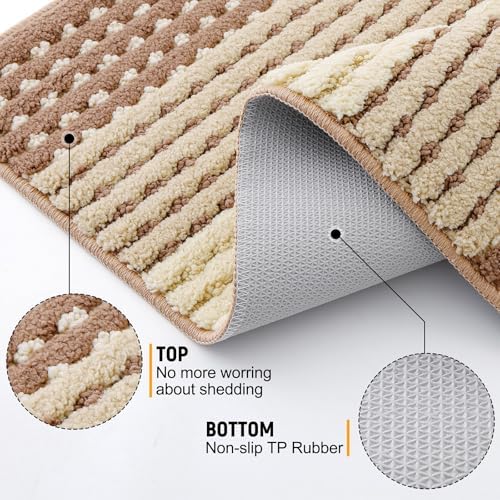 Kitinjoy Indoor Outdoor Door Mat, 47x20 Non-Slip Dirt Trapper Doormats - Image 3