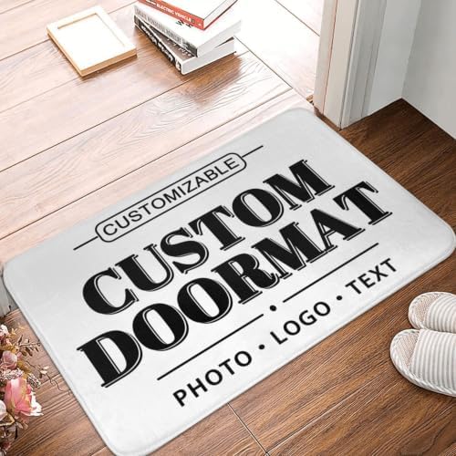 Custom Doormat Personalized Floor Mat by Custom