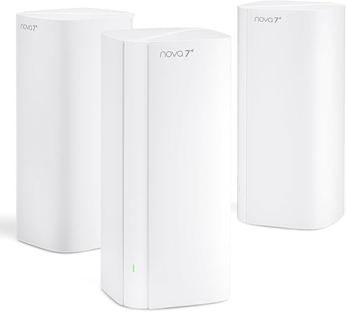 Tenda BE5100 WiFi 7 Mesh WiFi System – Dual-Band Whole-Home Coverage, 1×2.5G + by Tenda