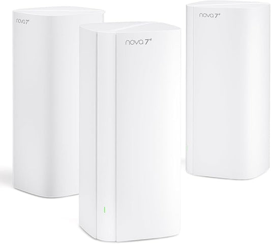 Tenda BE5100 WiFi 7 Mesh WiFi System – Dual-Band Whole-Home Coverage, 1×2.5G + by Tenda