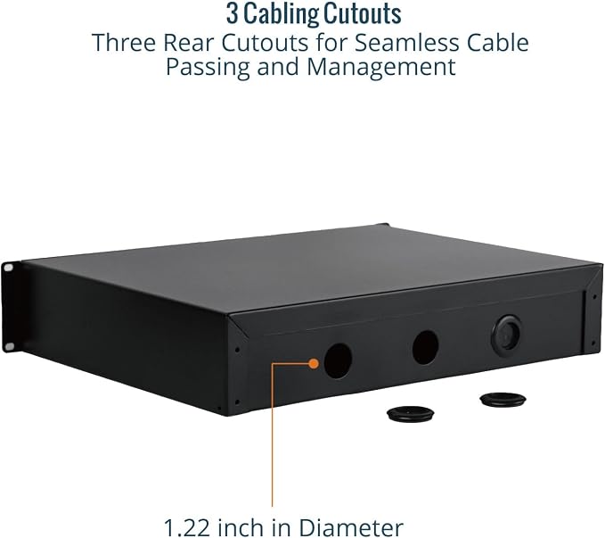 Tecmojo 2U Rack Drawer, Rack Mount Drawer - Image 5