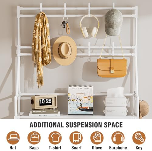 OYREL Shoe Rack 5 Tier Shoe Racks Organizer 20-25 Pairs - Image 5