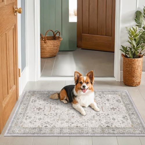 Washable 3x5 Large Bathroom Rug - Image 6