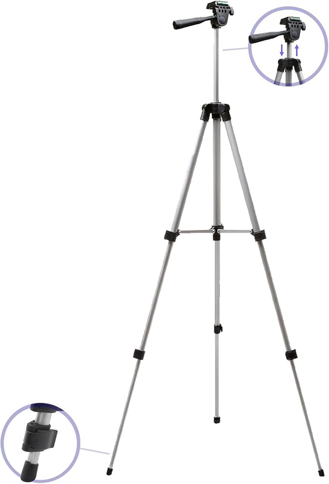 Lightweight 50 Inch Camera Tripod - Image 4