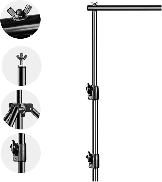 HYJ-INC 12ft x 10ft Photo Video Studio Heavy Duty Adjustable Photography Muslin - Image 6