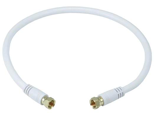 Monoprice RG6 Quad Shield CL2 Coaxial Cable by Monoprice