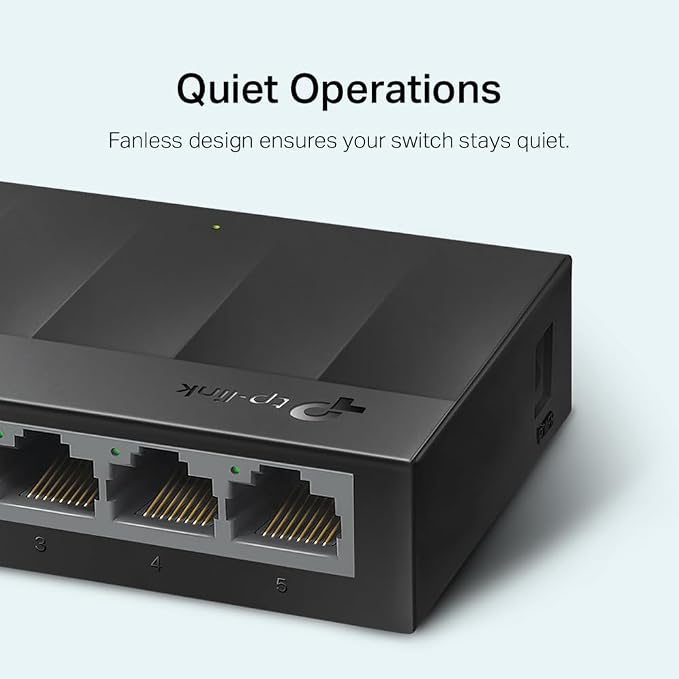 TP-Link Litewave 8 Port Gigabit Ethernet Switch | Desktop Ethernet Splitter | - Image 4