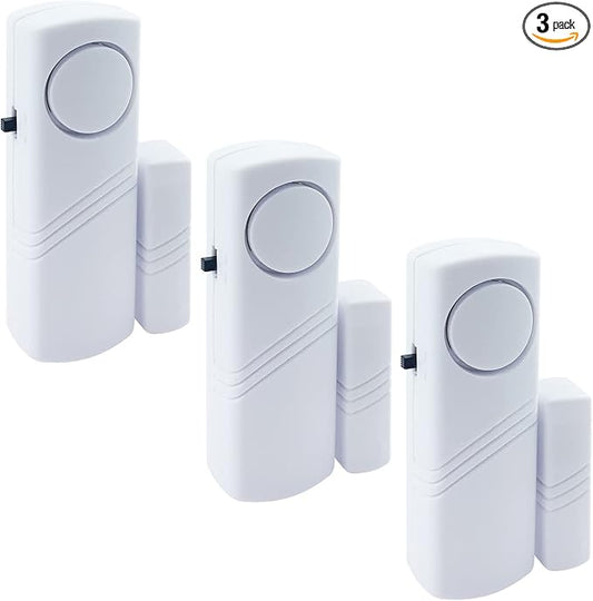 Door Window Alarm, 90DB Door Alarms by HIIXHC