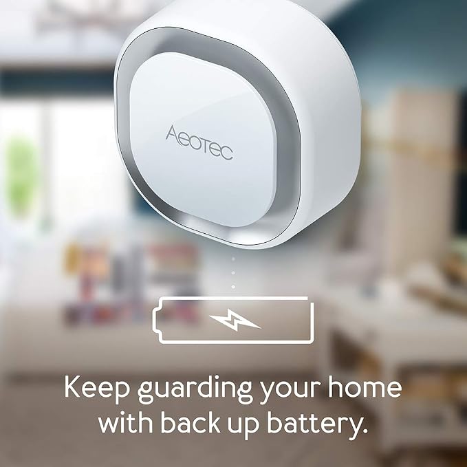 Aeotec Siren 6, Z-Wave Plus S2 Enabled Zwave Siren Safety Speaker, Wall-Mounted - Image 3