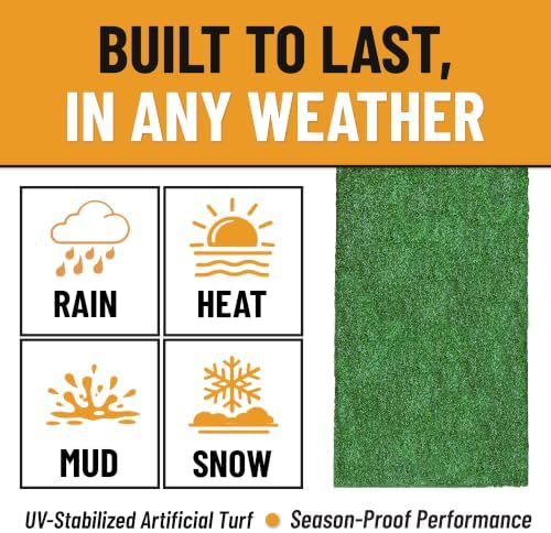 Ottomanson Artificial Grass Rug Lite 78" x 6' - Image 3