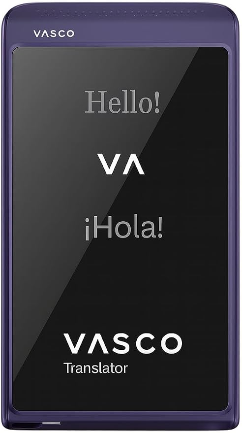 Vasco Translator Q1 | AI Voice Cloning Language Translator Device | 113 by VascoElectronics