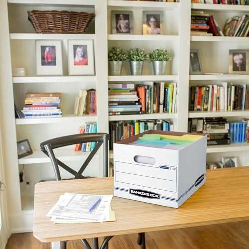 Bankers Box 12-Pack Basic-Duty File Storage Box - Image 3