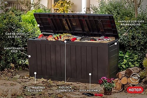 Keter Marvel 71 Gal Outdoor Storage Box - Image 3