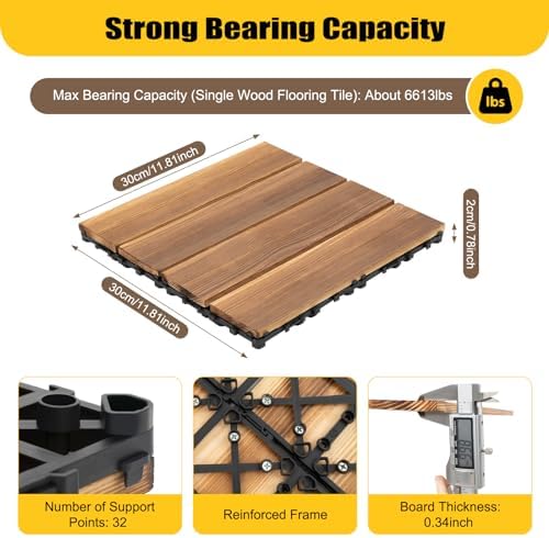 36 Pack Interlocking Deck Tiles - Image 3