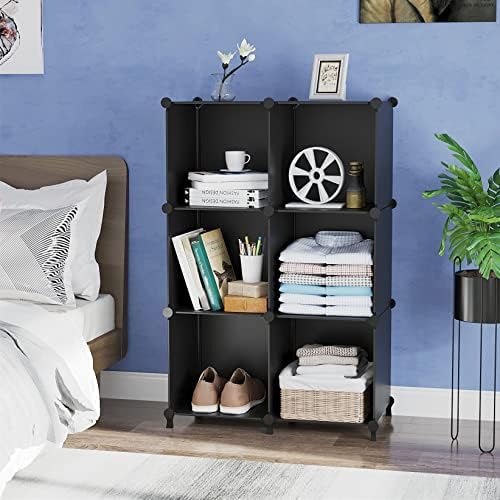 AWTATOS Closet Organizers and Storage, 6 Cube Storage Organizer - Image 4