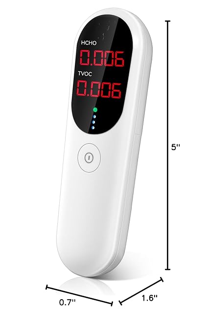 Air Quality Monitor, Indoor Formaldehyde Detector, TVOC Tester - Image 8
