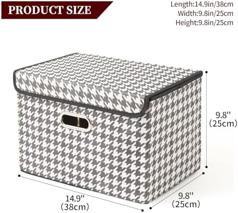 STOREONE Fabric Storage Cube Bins Foldable Organizer Container Collapsible - Image 2