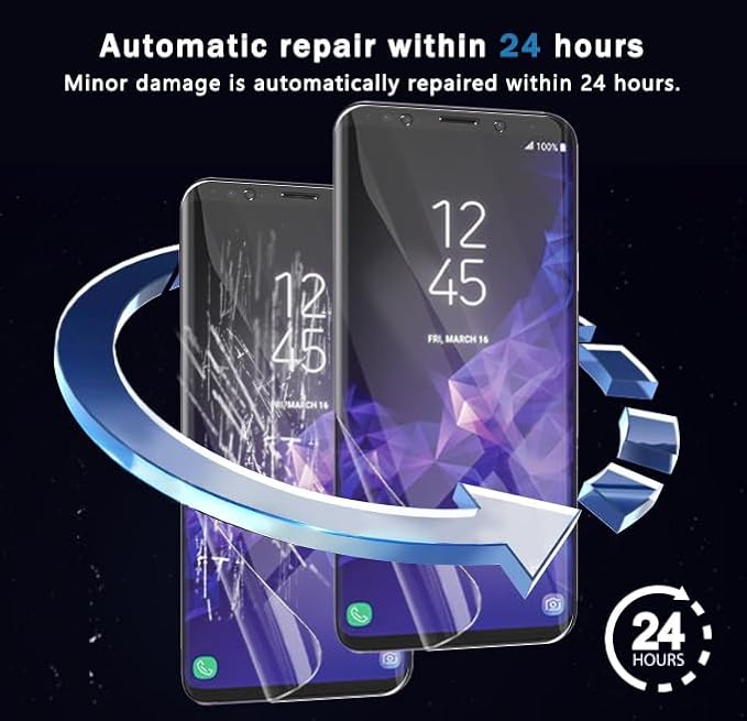 3 Pack for Samsung Galaxy S9 Screen Protector Flexible TPU Film Not Tempered - Image 5