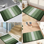 Kitinjoy Indoor Outdoor Door Mat, 59x24 Non-Slip Dirt Trapper Doormats - Image 6
