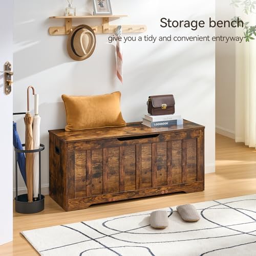 VANKILEY 43.3" Storage Chest Extra Large, Storage Bench. - Image 3