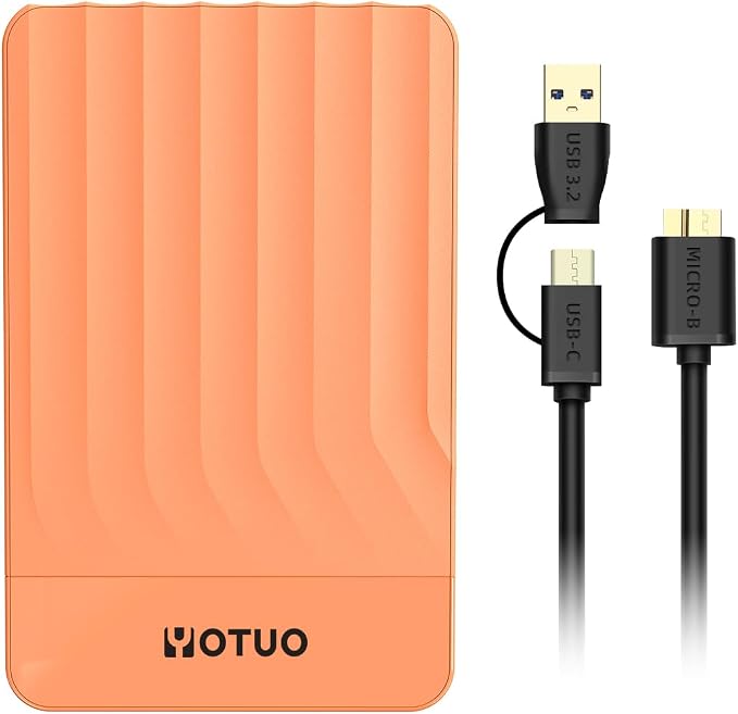 YOTUO Portable External Hard Drive Storage Expansion Mobile HDD USB 3.0 by YOUTO