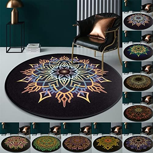 Chair Mat for Hardwood Floor Anti-Slip Floor Protector Round Gaming Computer - Image 4