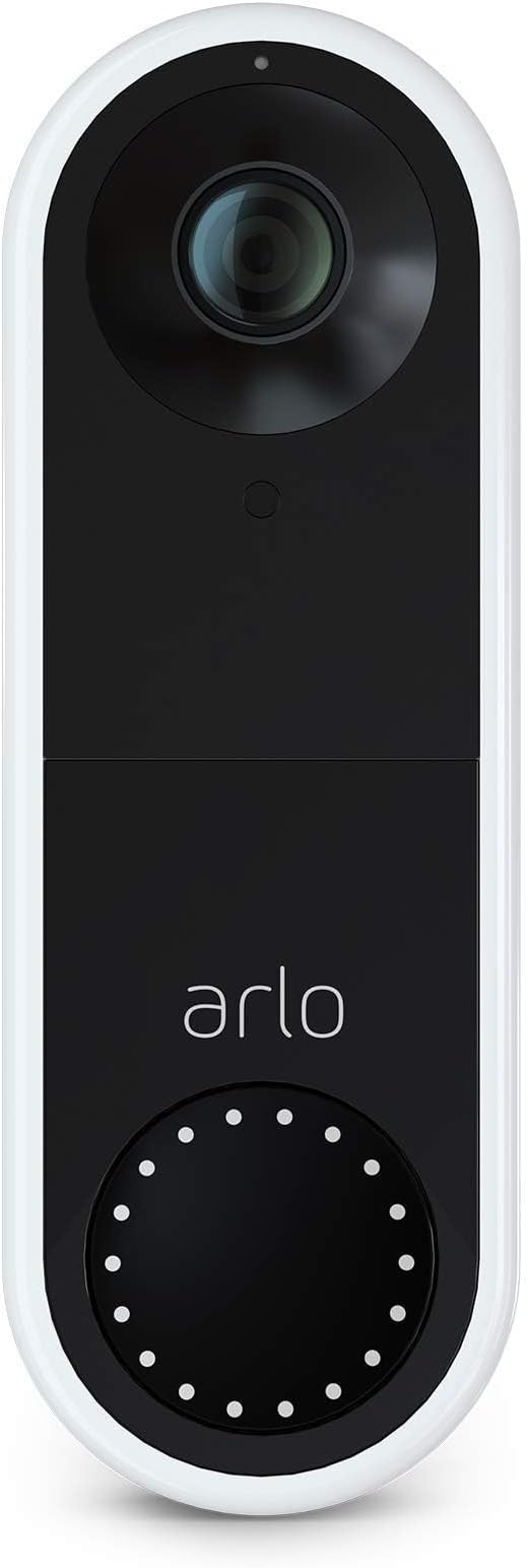 Arlo Essential Wired Video Doorbell by Amazon+Renewed