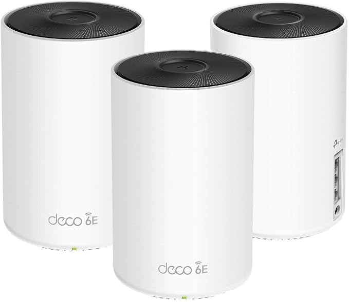 TP-Link Deco AXE5300 Wi-Fi 6E Tri-Band Whole-Home Mesh Wi-Fi System by Amazon+Renewed