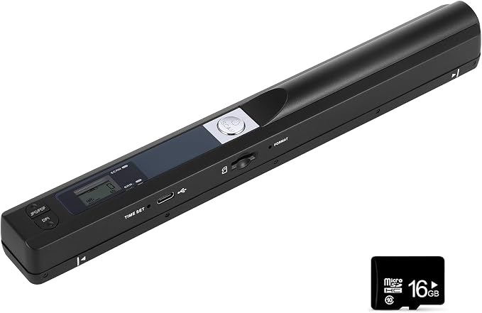 Portable Document Scanner, 900DPI Handheld Scanner Wand by ANNCARY