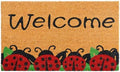 Coir Welcome Mat, 17 x 29 in by AmaruDoorMats