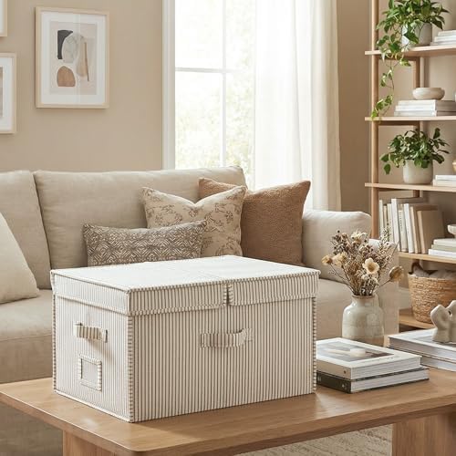 StorageWorks Large Decorative Storage Boxes - Image 7