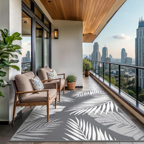 GENIMO Outdoor Rug, Waterproof Plastic Rugs - Image 5