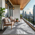 GENIMO Outdoor Rug, Waterproof Plastic Rugs - Image 5