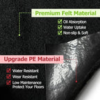 8.2x10.2FT Outdoor Storage Shed Floor Mat, Tent Carpet - Image 3