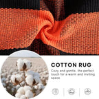 OLANLY Buffalo Plaid Rug 2' x 4'3" - Image 6