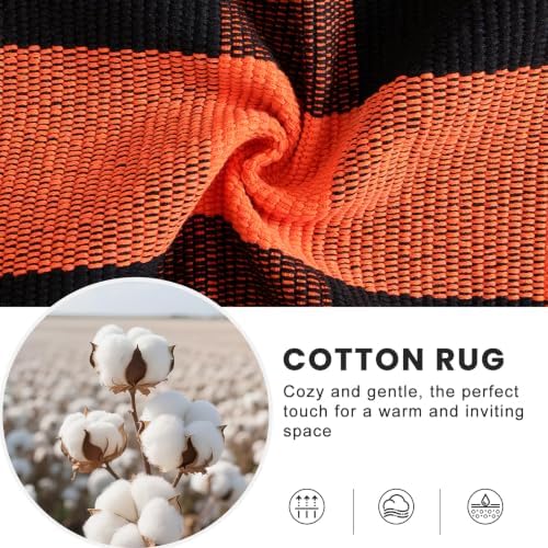 OLANLY Fall Door Mat, Buffalo Plaid Rug - Image 6