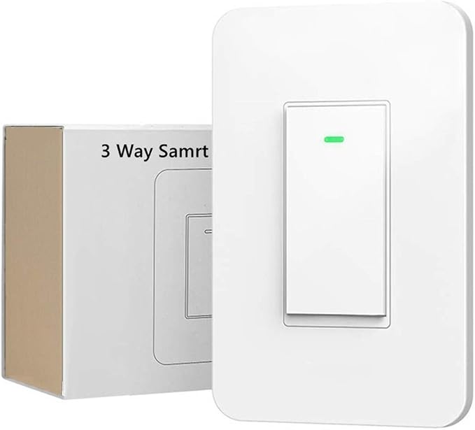 Nexete 3-Way Smart Wi-Fi Wall Light Switch Work by Nexete