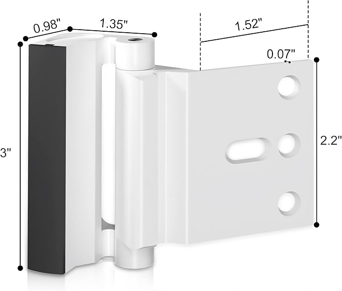 Door Reinforcement Lock Withstands 800lbs of Force - Image 6